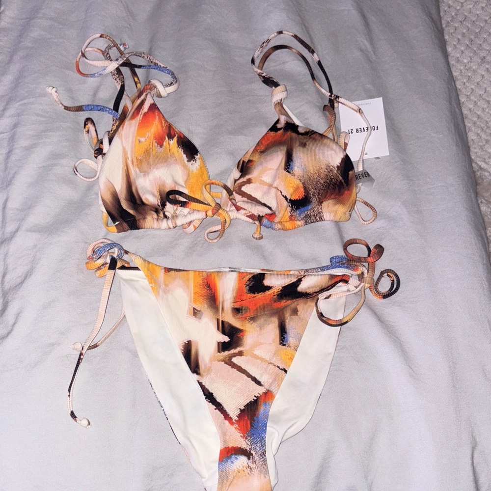 Colorful Abstract Bikini Set